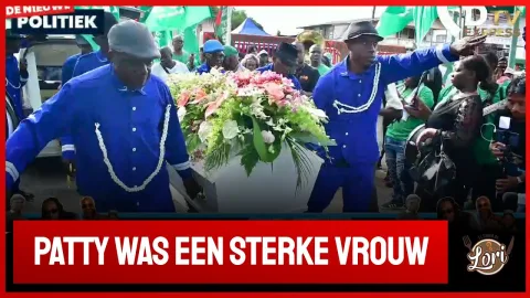 Afscheid Patricia Ethel bij Grun Djari (Suriname)