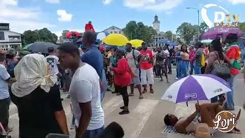 Flitsen derde dag protestactie vanuit DNA