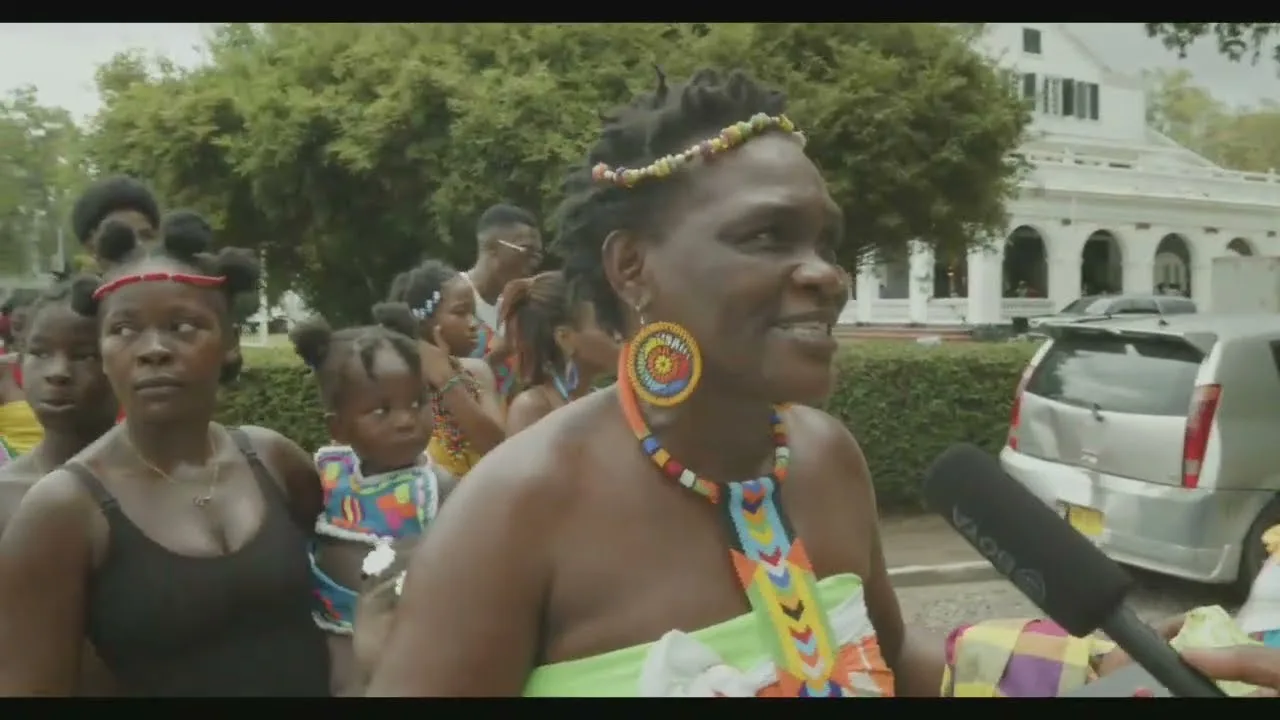 Flitsen Marrondag Binnenstad Paramaribo