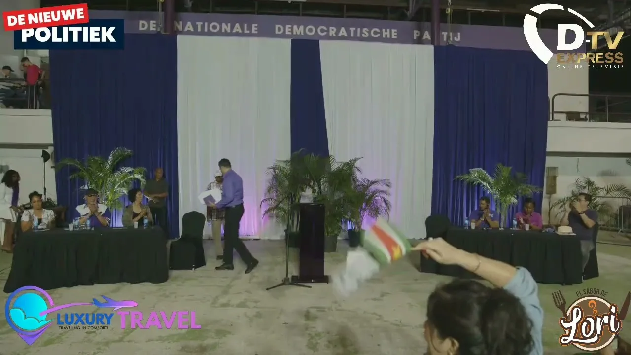 Flitsen NDP kadermeeting