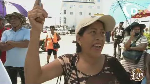 Flitsen protest Organic Movement Kwaku