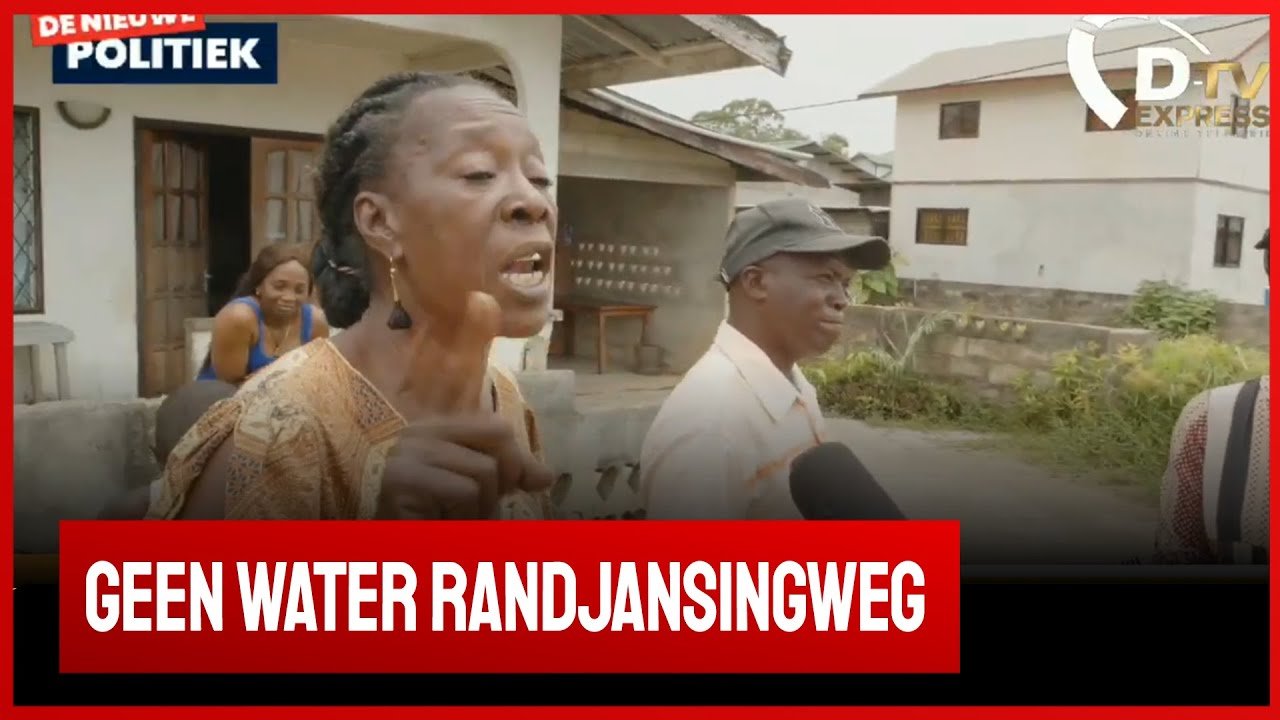 Geen water in maanden op Wintiwai (Suriname)