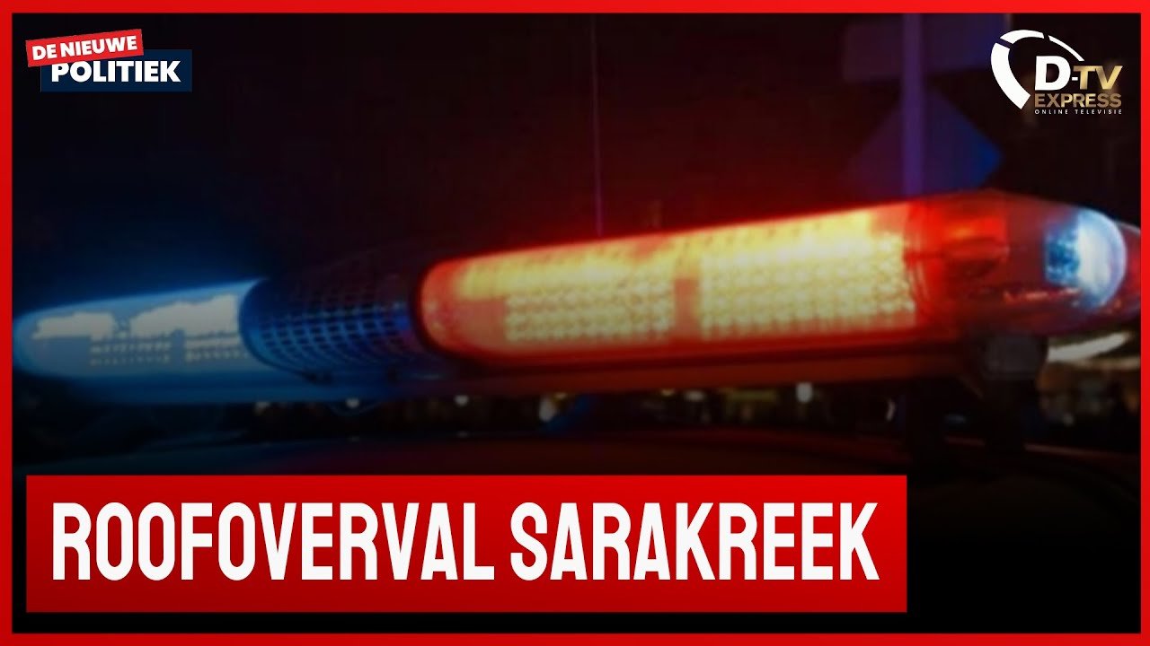 Gewapende roofoverval te Sarakreek (Suriname)