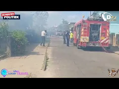 Grote brand te Abra Broki