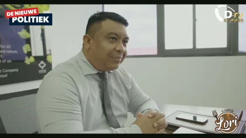 in gesprek met TCT Minister Jubitana