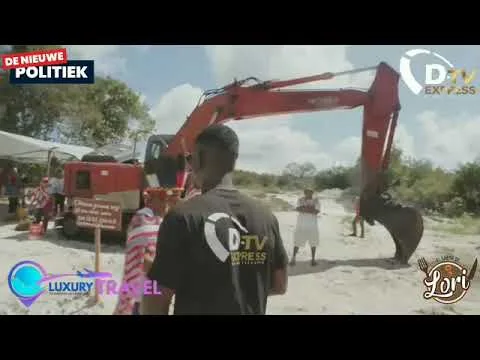 Inheemsen Hollandse Kamp protesteren tegen gronduitgifte in hun gebied!