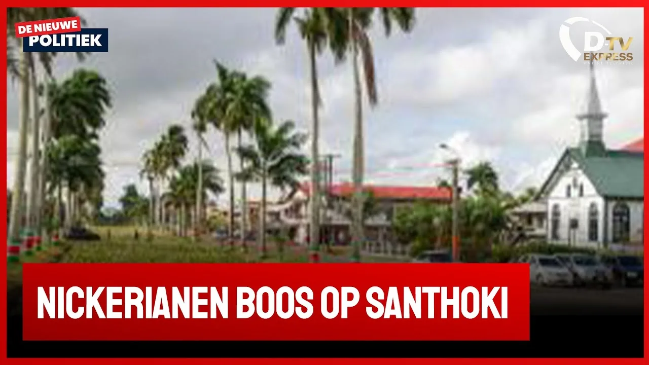 Live flitsen markt Nickerie