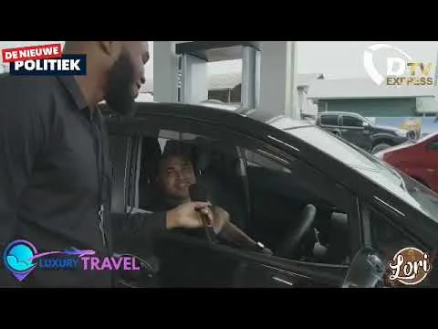 Mensen staan in lange rijen voor brandstof bij Gow2 pomstations