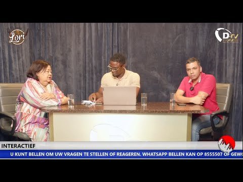 Met als gasten Jennifer Van-Dijk Silos en Imran Taus (Suriname 2024)