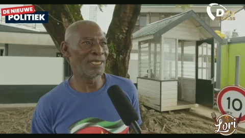 mogelijk conflict tussen minister Amoksi en President Santhoki