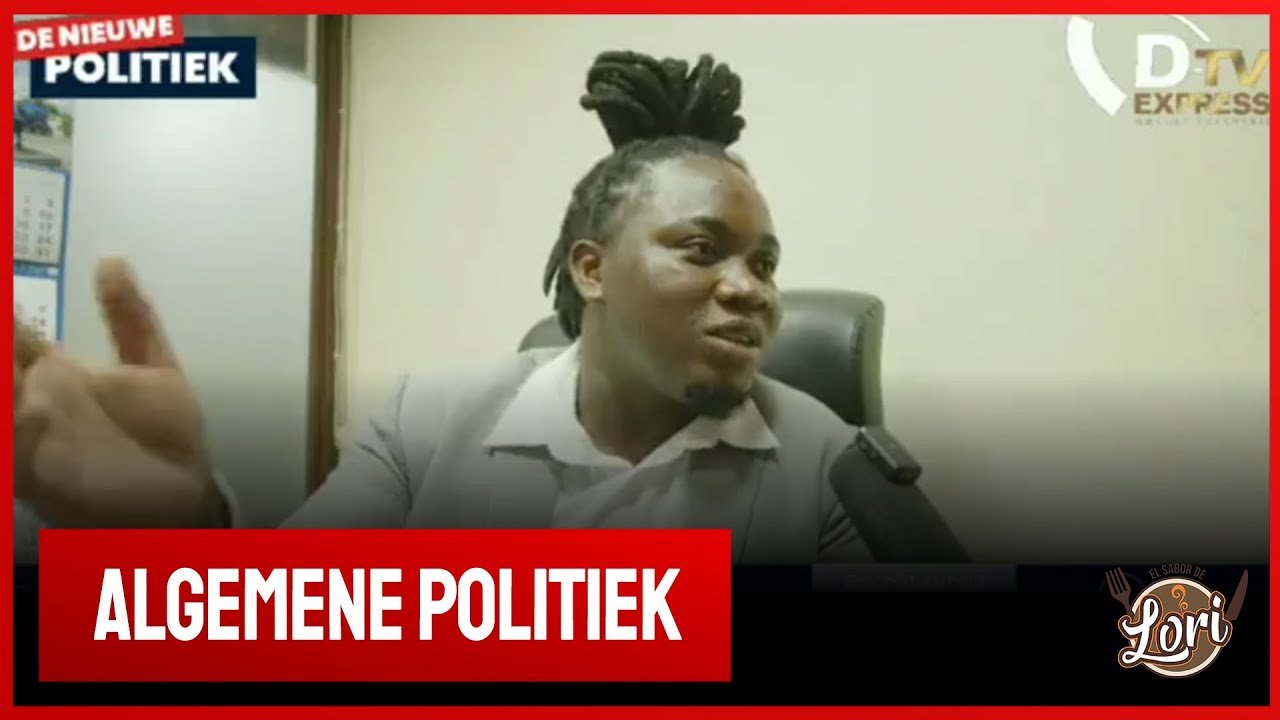 Obed Kanape over potje slavernij middelen en algemene politiek (Suriname)