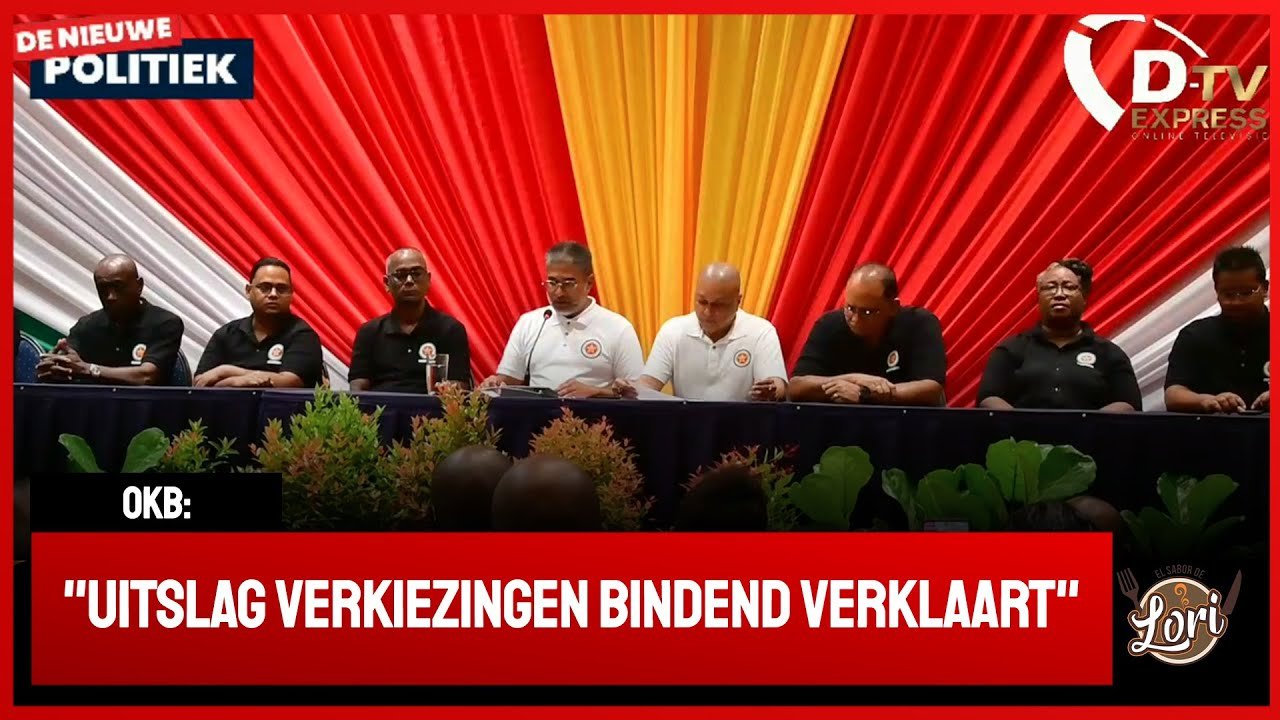OKB meeting over bindend of onverbindend verklaren verkiezingen