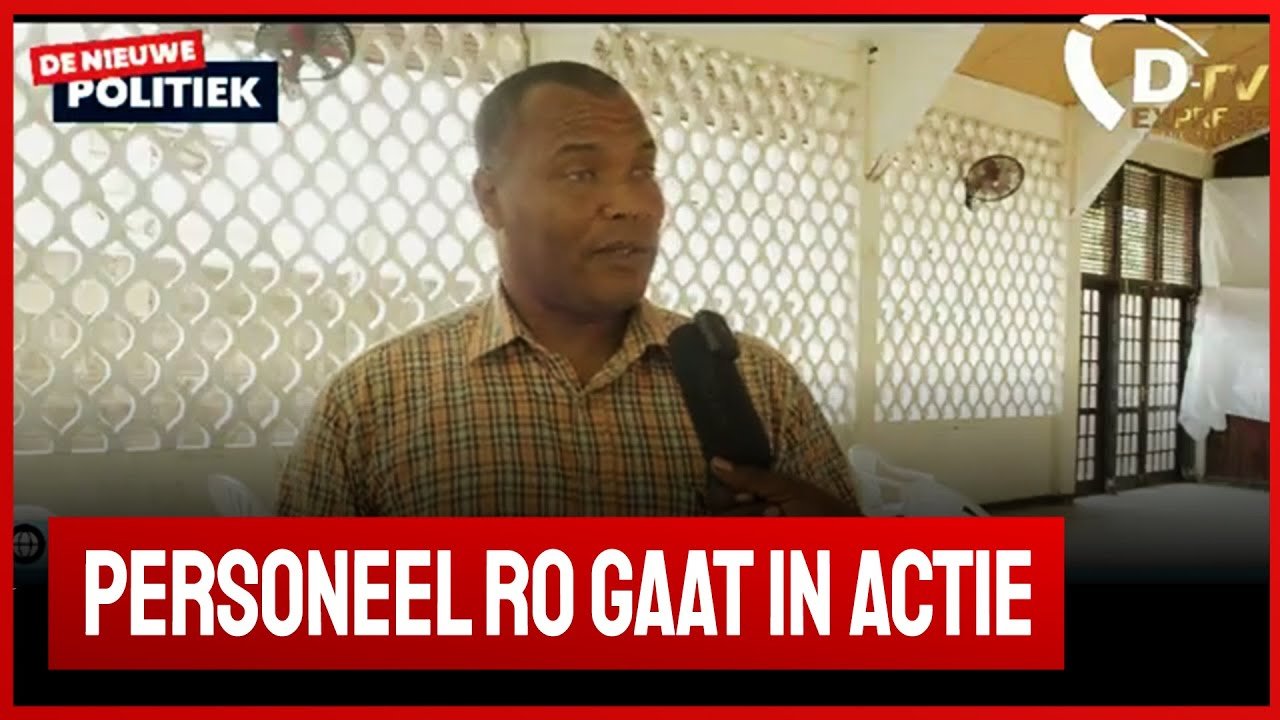 Personeel RO gaat in actie (suriname)