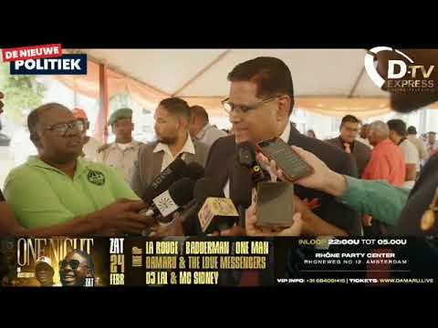 President Santhoki: “De amnestiewet bestaat niet” (Suriname)