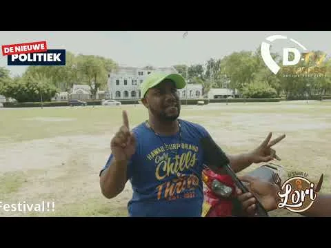 protest Gi Betre Sranan op Onafhankelijkheidsplein