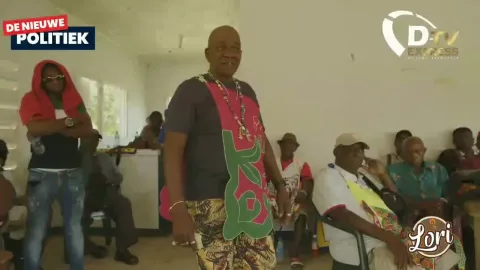 Protest tegen schrijven ‘Stichting 19 sept 1762’, Granman Aboikoni en VP