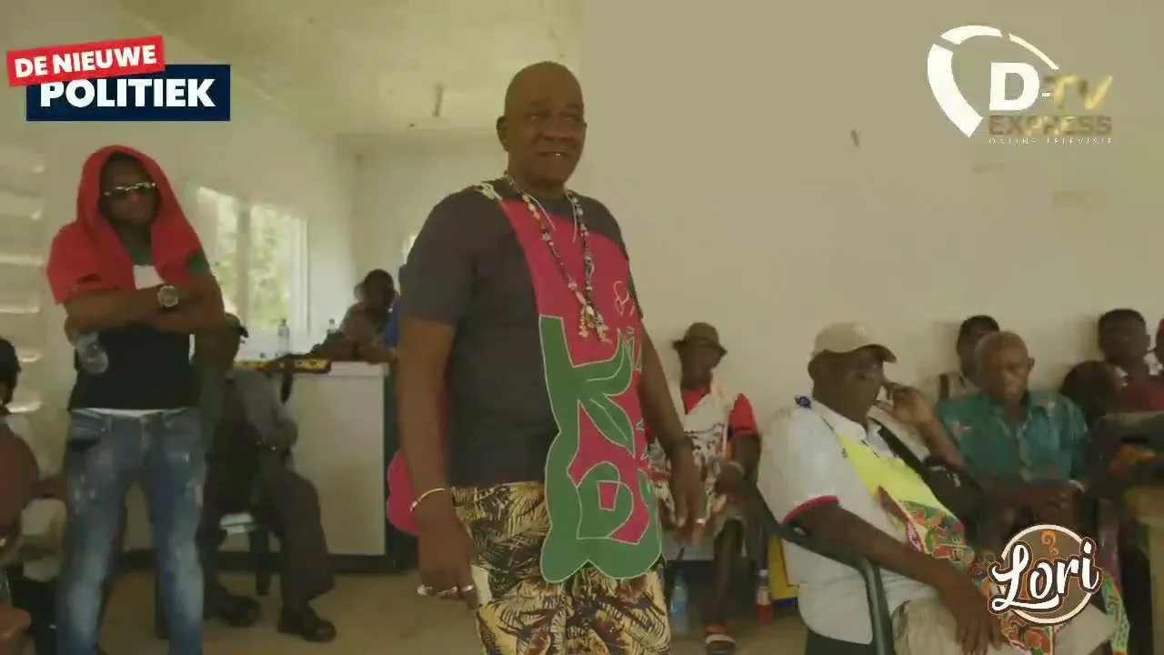 Protest tegen schrijven ‘Stichting 19 sept 1762’, Granman Aboikoni en VP