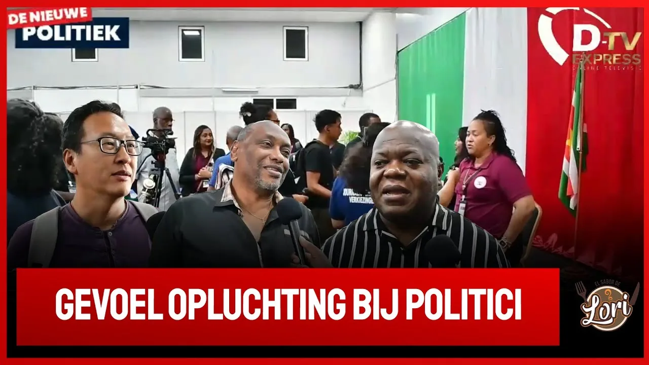 Reacties na officiële vaststelling verkiezingen (Suriname)