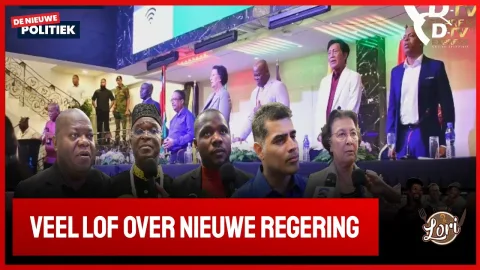 Reacties na ondertekening regeerakkoord (Suriname)