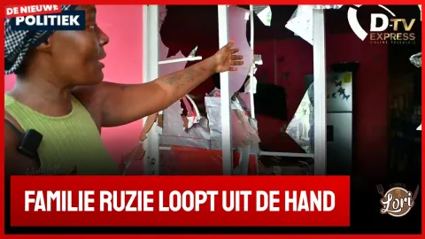 ruzie tussen zusters:totale inboedel kapot geslagen (Suriname)