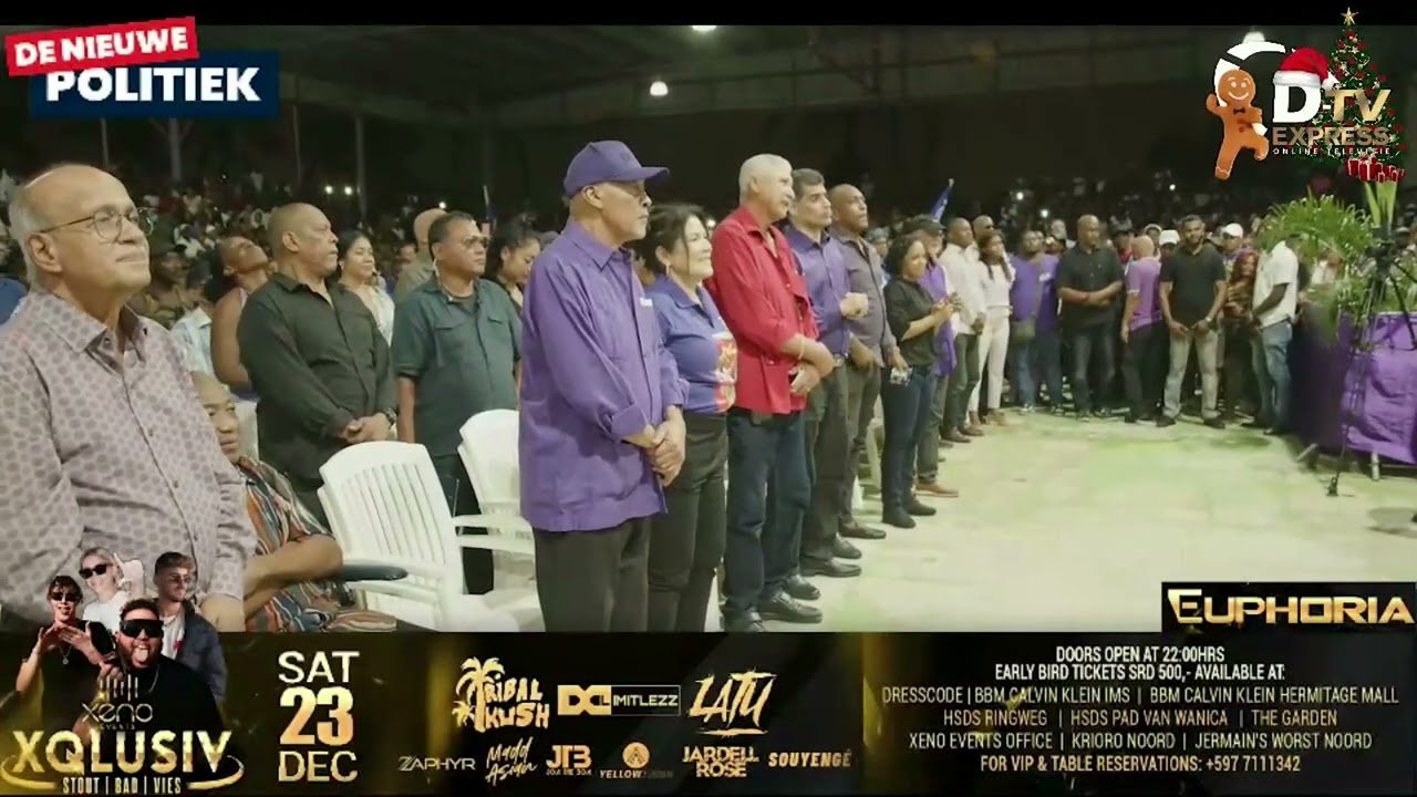 Toespraak Bouterse tijdens Massa meeting NDP (DEEL 01)