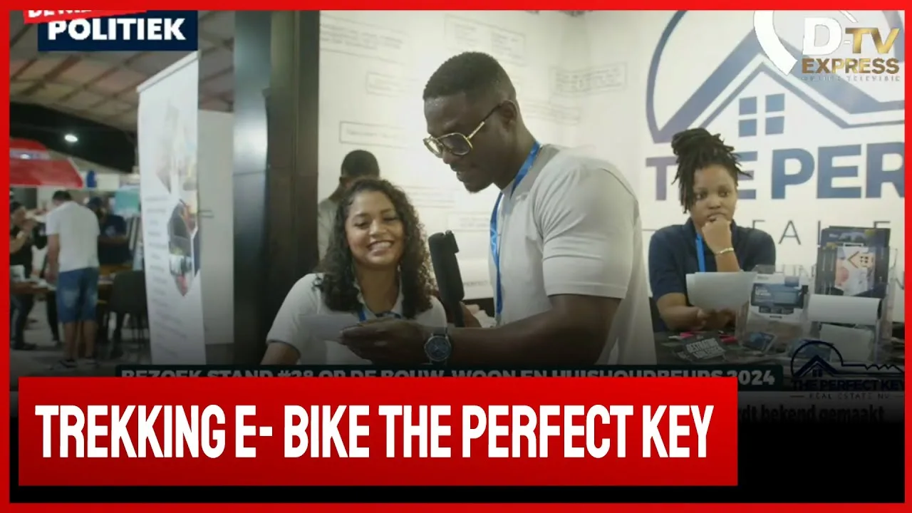 trekking E- Bike The Perfect Key vanuit Bouw en woonbeurs (Suriname)