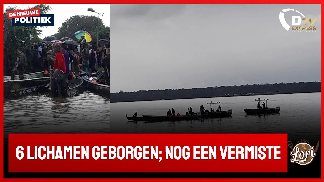 update bootramp Albina. Meer lijken geborgen (Suriname)