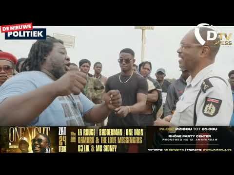 Update situatie barricade weg naar Nieuw Koffiekamp (Suriname)