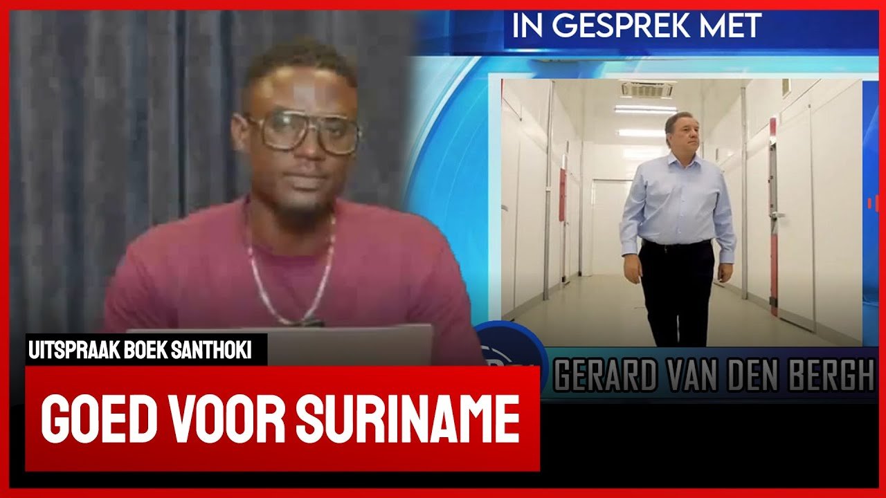 Van de Bergh over uitspraak in case Boek Santokhi (Suriname)