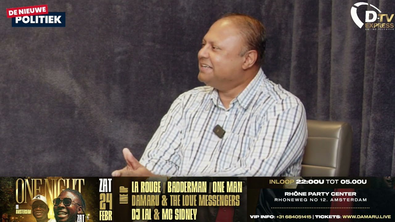 VHP topper Vishnudatt over de ontstane situatie in Suriname