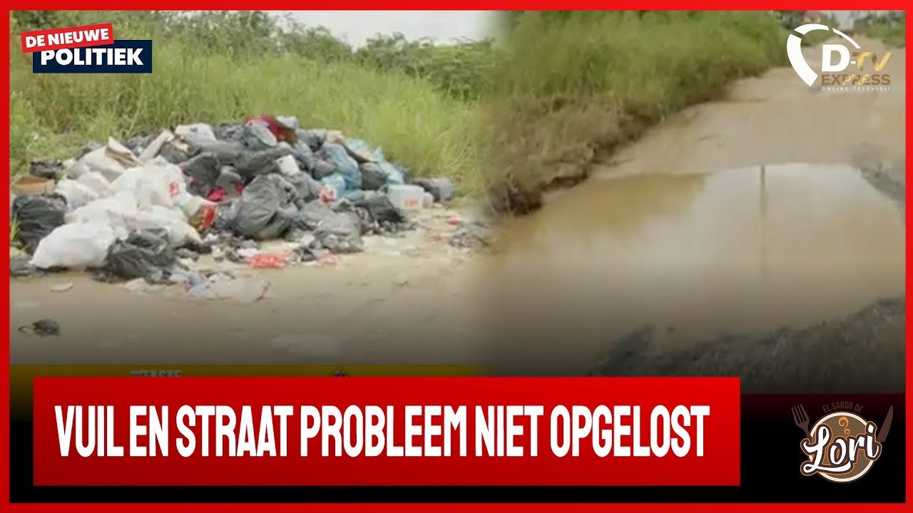 Vuilophaal en straat problemen niet opgelost!