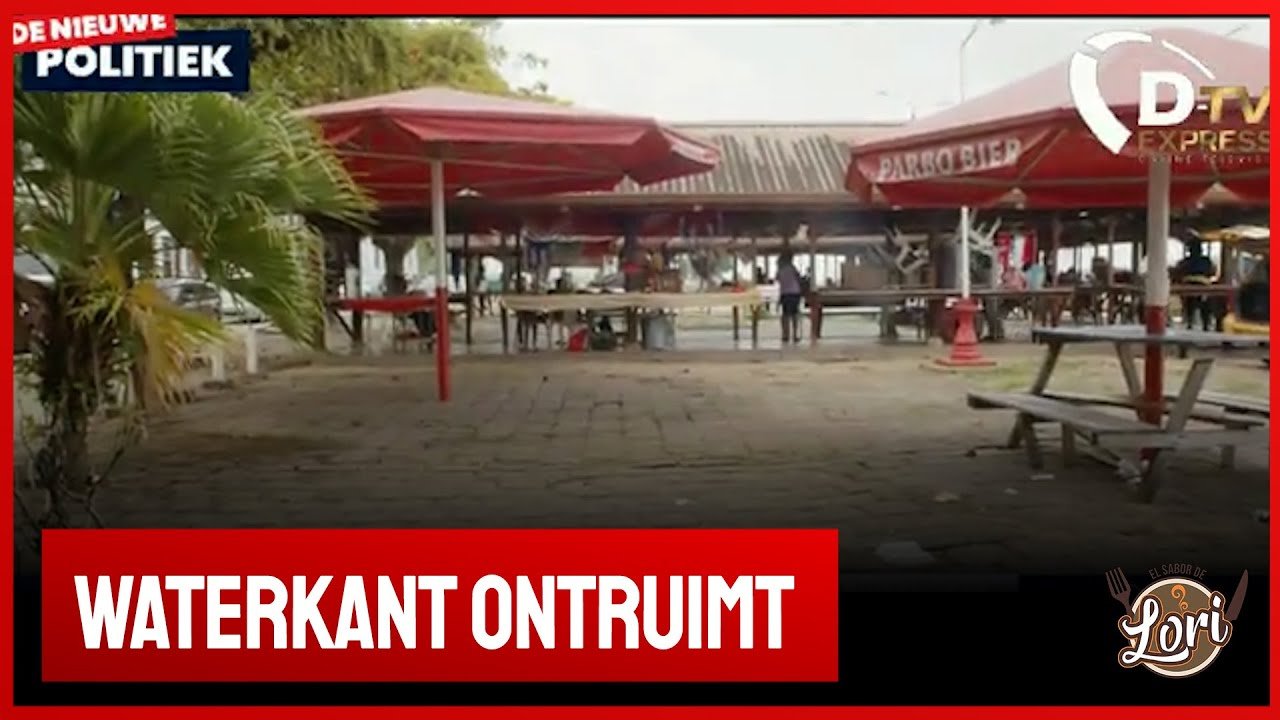 Waterkant ontruimt zonder reden (SURINAME)