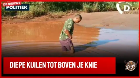 Weg naar Redi Doti gebarricadeerd. Bewoners boos (Suriname)
