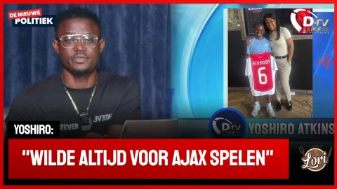 Yoshiro eerste Surinamer getekend bij AJAX (Suriname)