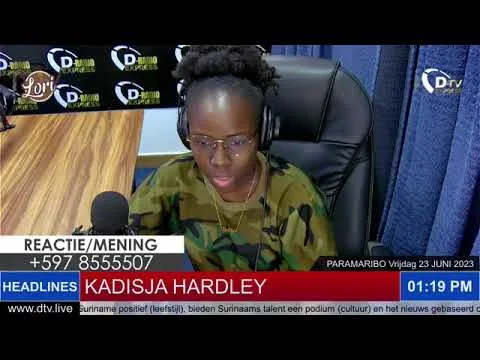 De Nieuwe Politiek Headlines.SR 23jun 2023