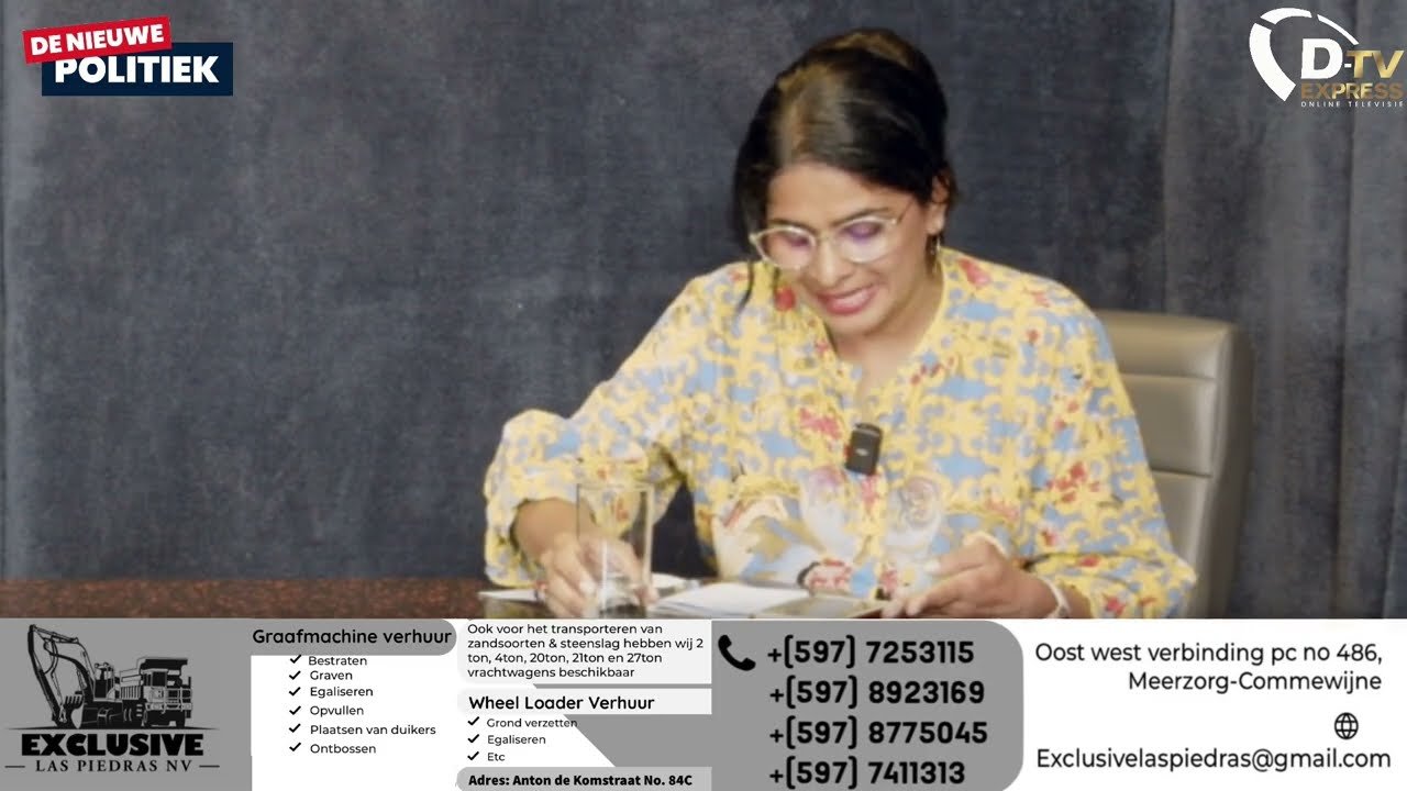 🚀 De Nieuwe Politiek LIVE • Advocaat Aashna Kanhai over lot Jogi (Suriname)
