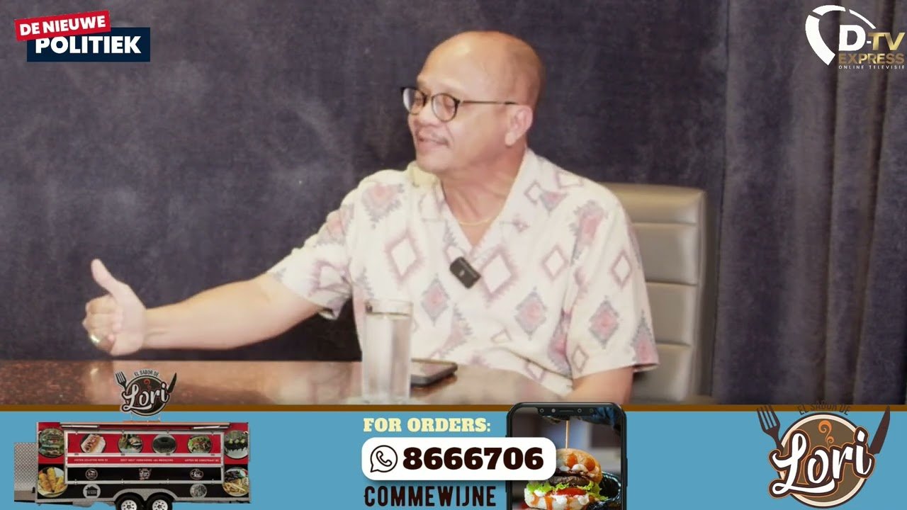 De Nieuwe Politiek Live: Bishop Steve Meye over 60 jaar Godsbazuin in Suriname