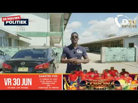 🚀 De Nieuwe Politiek LIVE • Kinderen Marowijne OS 1 volgen buitenlessen vanwege schoonmaakproblemen