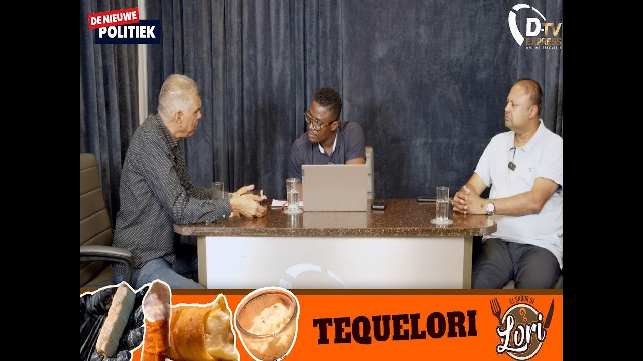 π De Nieuwe Politiek LIVE β’ Rashied Dhoeki & Robert Vishnudatt over politieke ontwikkeling Suriname