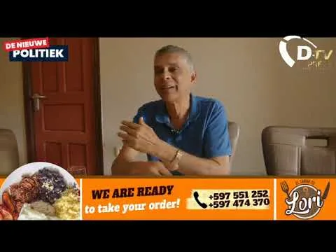 De Nieuwe Politiek Live: Rashied Doekhi over algemene Politieke Situatie