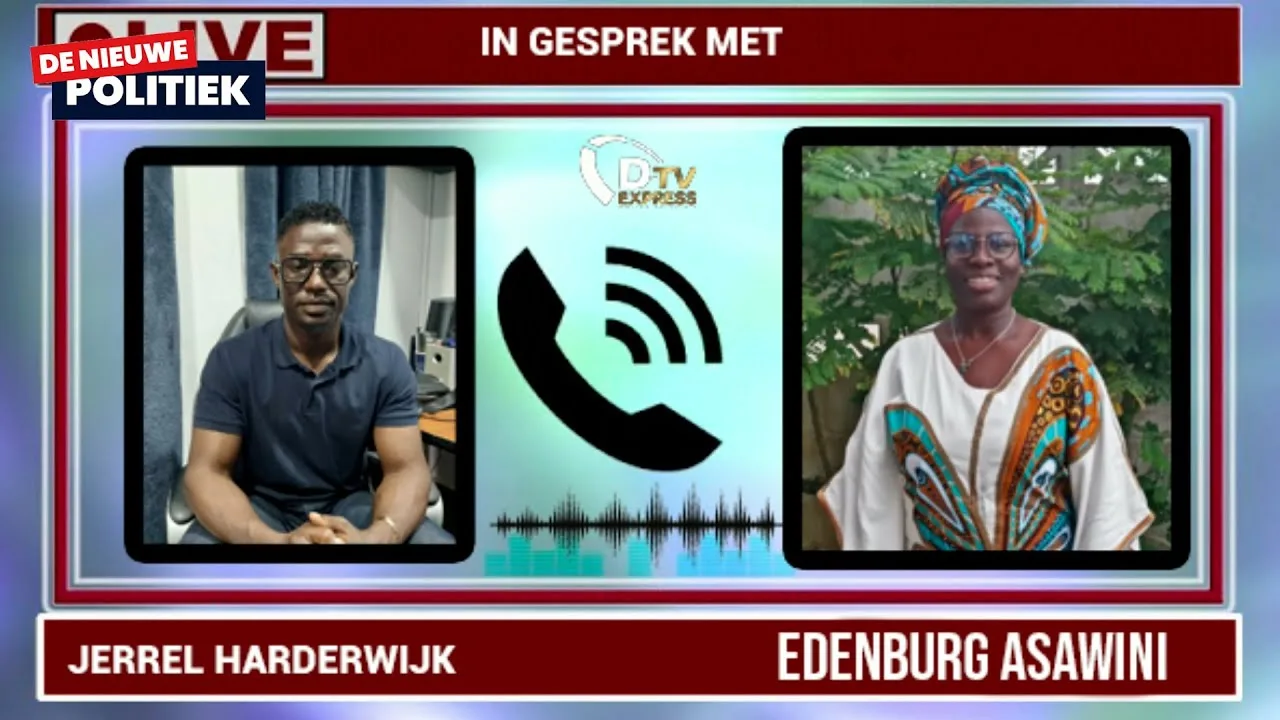 De Nieuwe Politiek Live: reactie activist Edenburg Asawini op aantijgingen