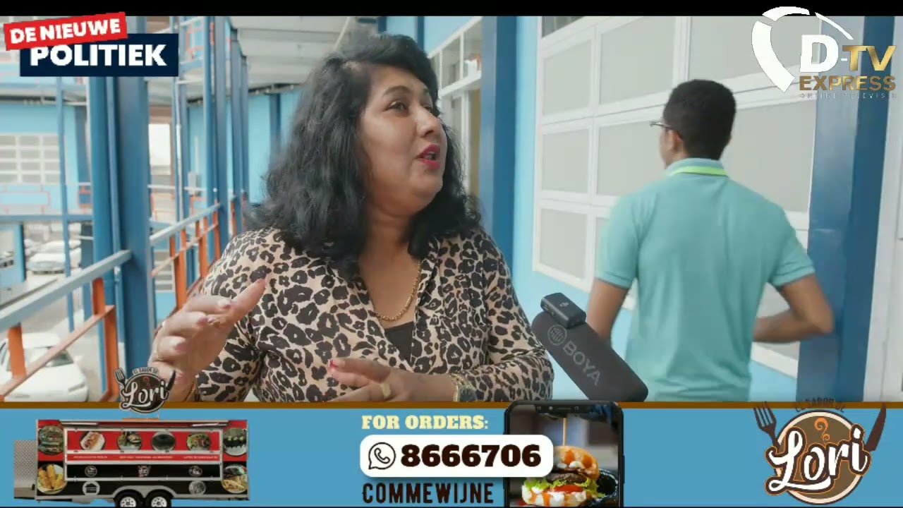De Nieuwe Politiek Live: Reshma Mangre over Renovatie markt Highway Markt