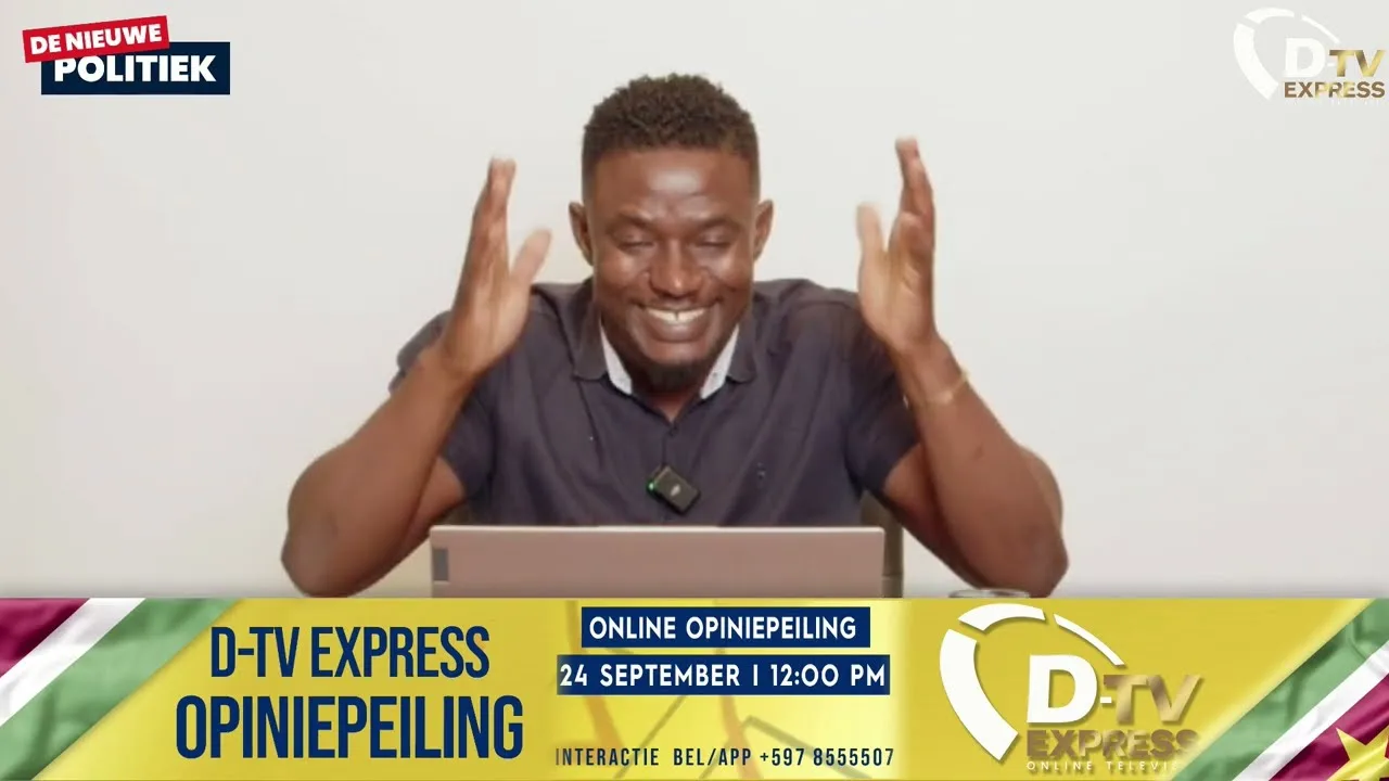 🚀 De Nieuwe Politiek LIVE • Uitleg over de D-TV opiniepeiling en vragen!!