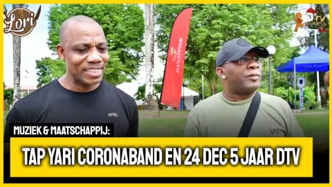20 Dec Tap yari BJM tevens welkom corona band en 24 Dec 5 jaar DTV @NIS