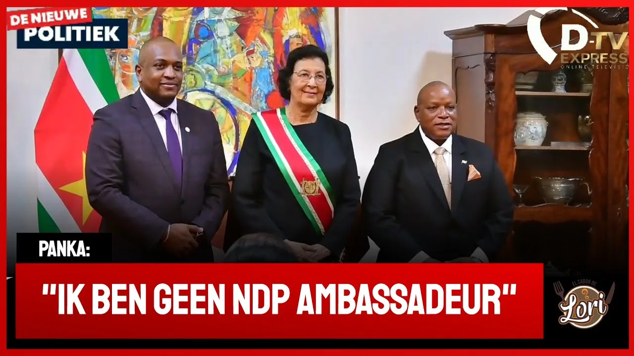 Beëdiging Ricardo Panka tot ambassadeur Nederland