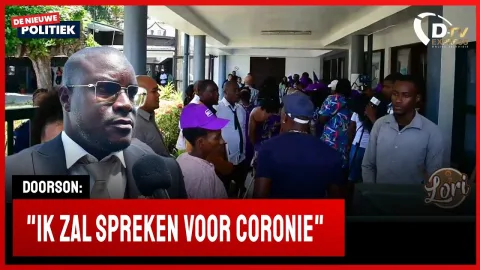 Doorson wordt groots binnengehaald door Coronie