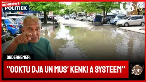 Klachten over wateroverlast Jodenbree straat : water blijft liggen