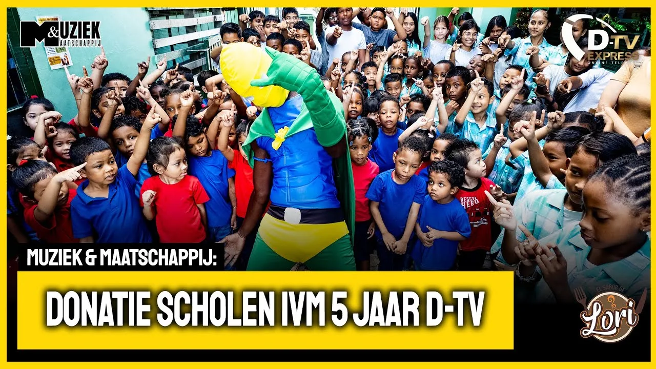 OP PAD MET WAKO | Donatie scholen ivm 5 jaar DTV Express