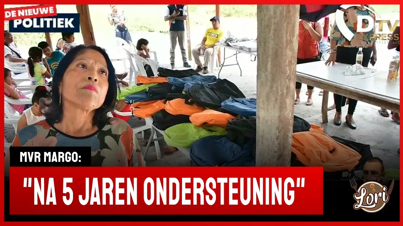 Romano Meriba doet sociaal project op Powakka