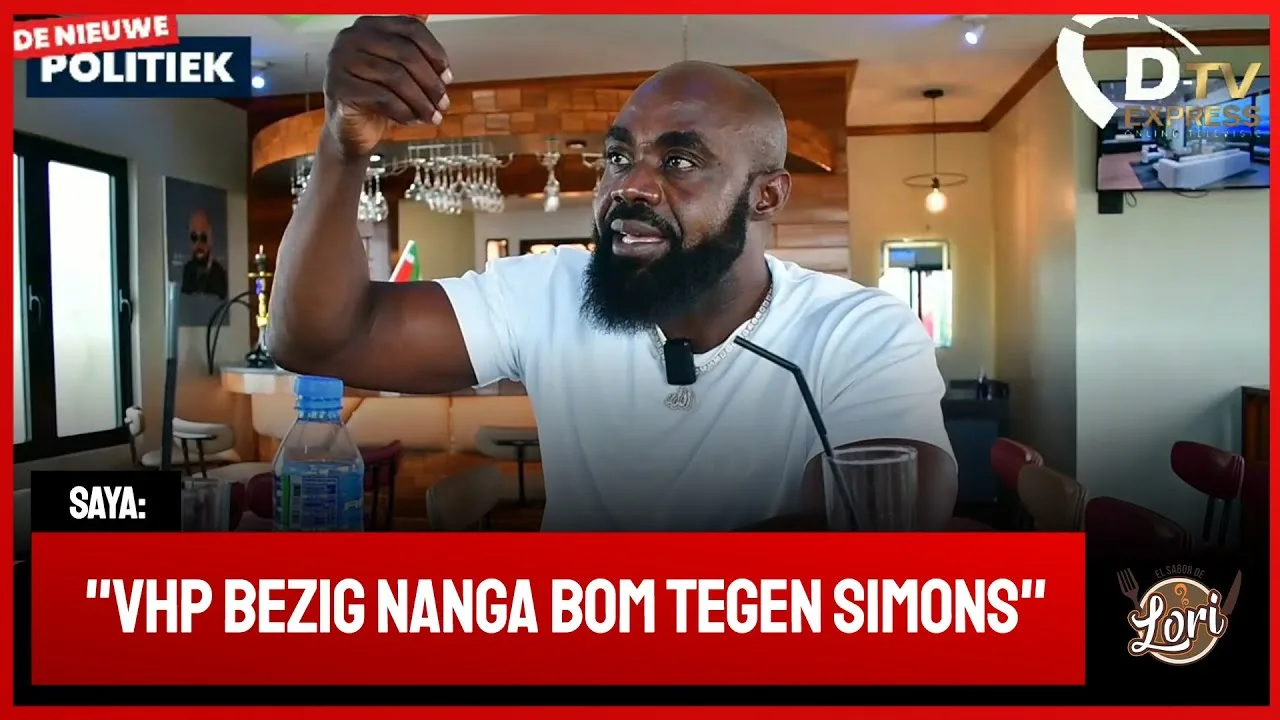 Saya spreekt zich uit over politieke positie